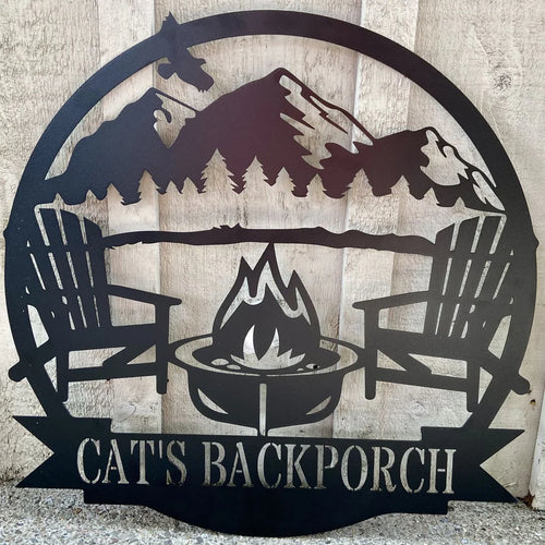 Campfire Monogram Mountains